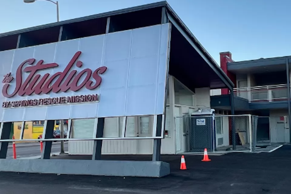 The Studios converted motel in Colorado Springs, Colorado.